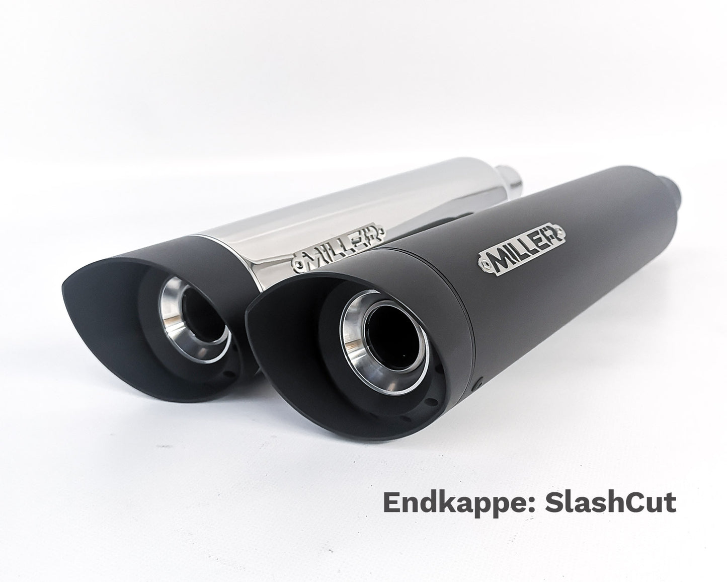 Miller Endkappe SlashCut schwarz matt