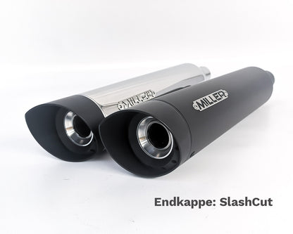 Miller Endkappe SlashCut schwarz matt