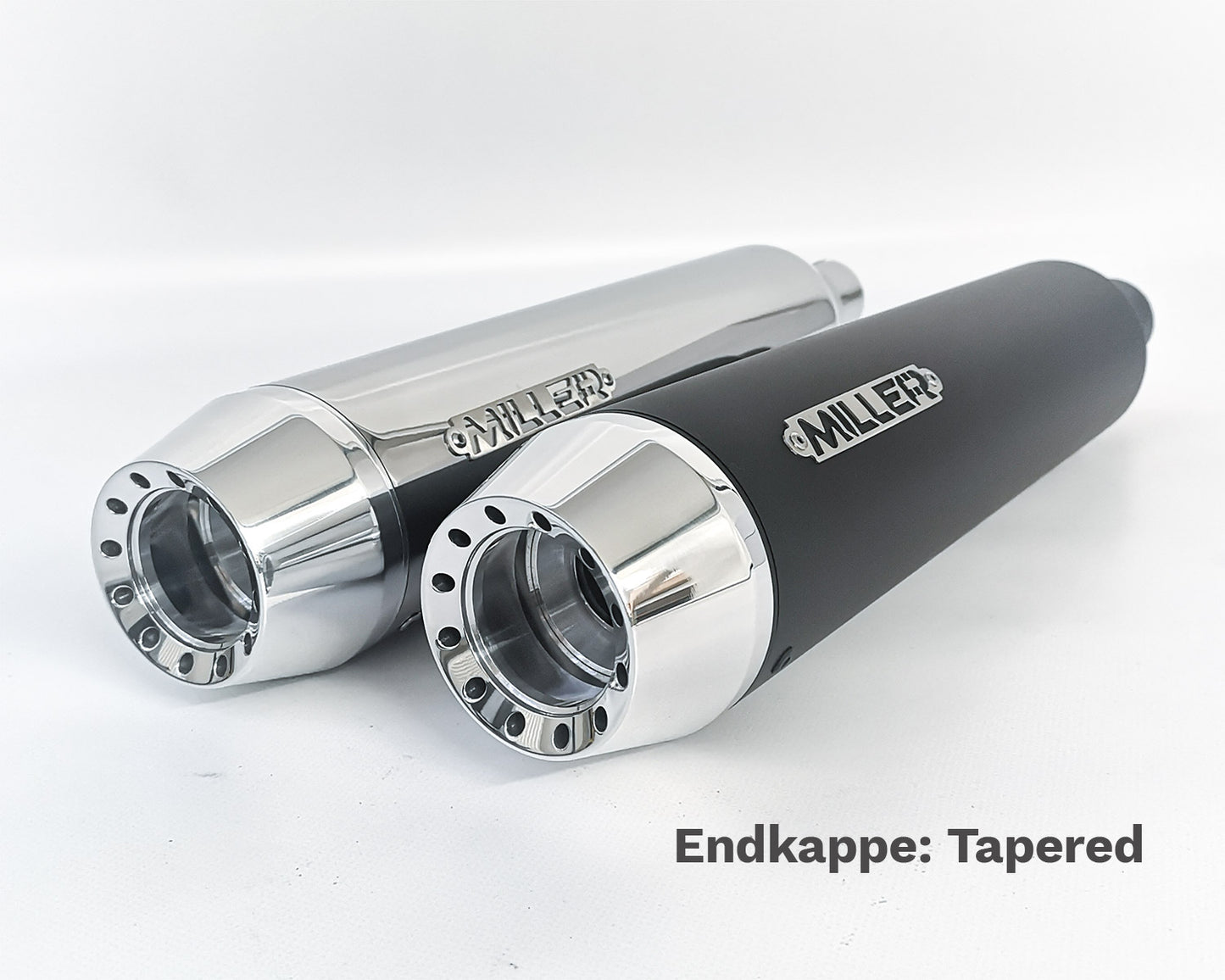Miller Endkappe Tapered hochglanz poliert