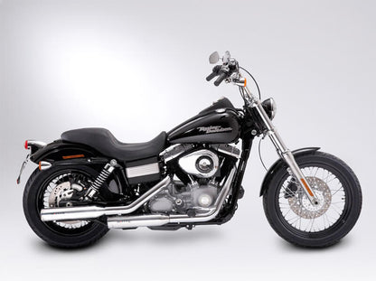 Miller Nebraska SGC Slip-On Auspuff an Harley-Davidson Super Glide Custom