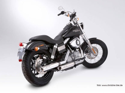 Miller Nebraska SGC Slip-On Auspuff für Harley-Davidson Super Glide Custom