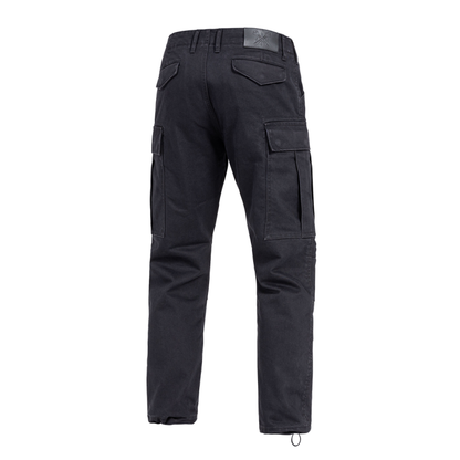 MOTORRADHOSE CARGO REGULAR FIT MIT PROTEKTOREN IN SCHWARZ