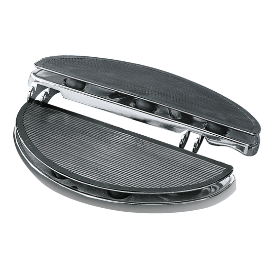 Ovale Fahrer-Trittbretter Shaker, Paar für Harley-Davidson TOURING – Oval