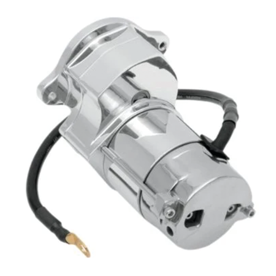 Polierter Hi-Torque-Anlasser für Kette für Harley-Davidson FXE/FL/FLH – Kettenendtrieb poliert