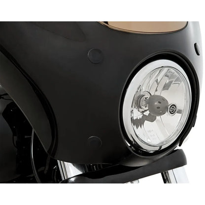 Scheinwerfer-Verlängerungsblock Schwarz für Harley-Davidson Dyna und Breakout (2006–2017) – Memphis Shades – Bild 2