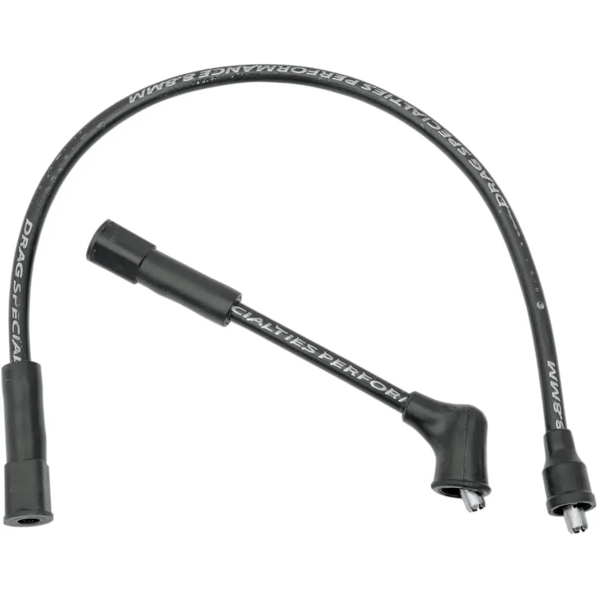 Zündkerzenkabel 8,8 mm Schwarz für Harley-Davidson Sportster (1986–2003) – Drag Specialties – Bild 1