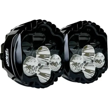 Shark Demon 2 Performance LED-Scheinwerfer-Kit Schwarz ECE für Harley-Davidson Road Glide – Custom Dynamics – Bild 3