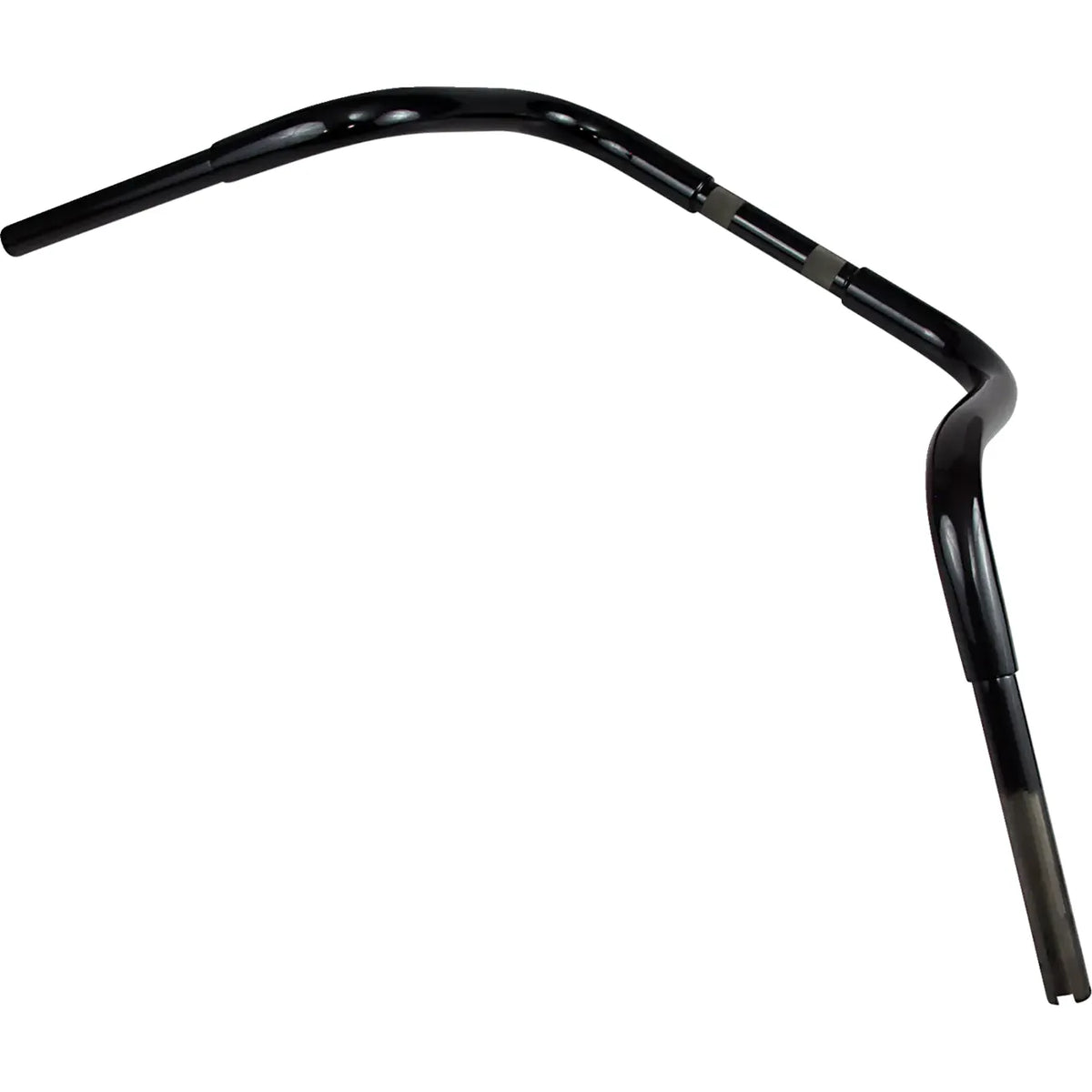 Buffalo Bagger Ape Lenker 1,25 Zoll 9,5 Zoll Schwarz glänzend für Harley-Davidson Touring mit E-Gas – Drag Specialties – Bild 1