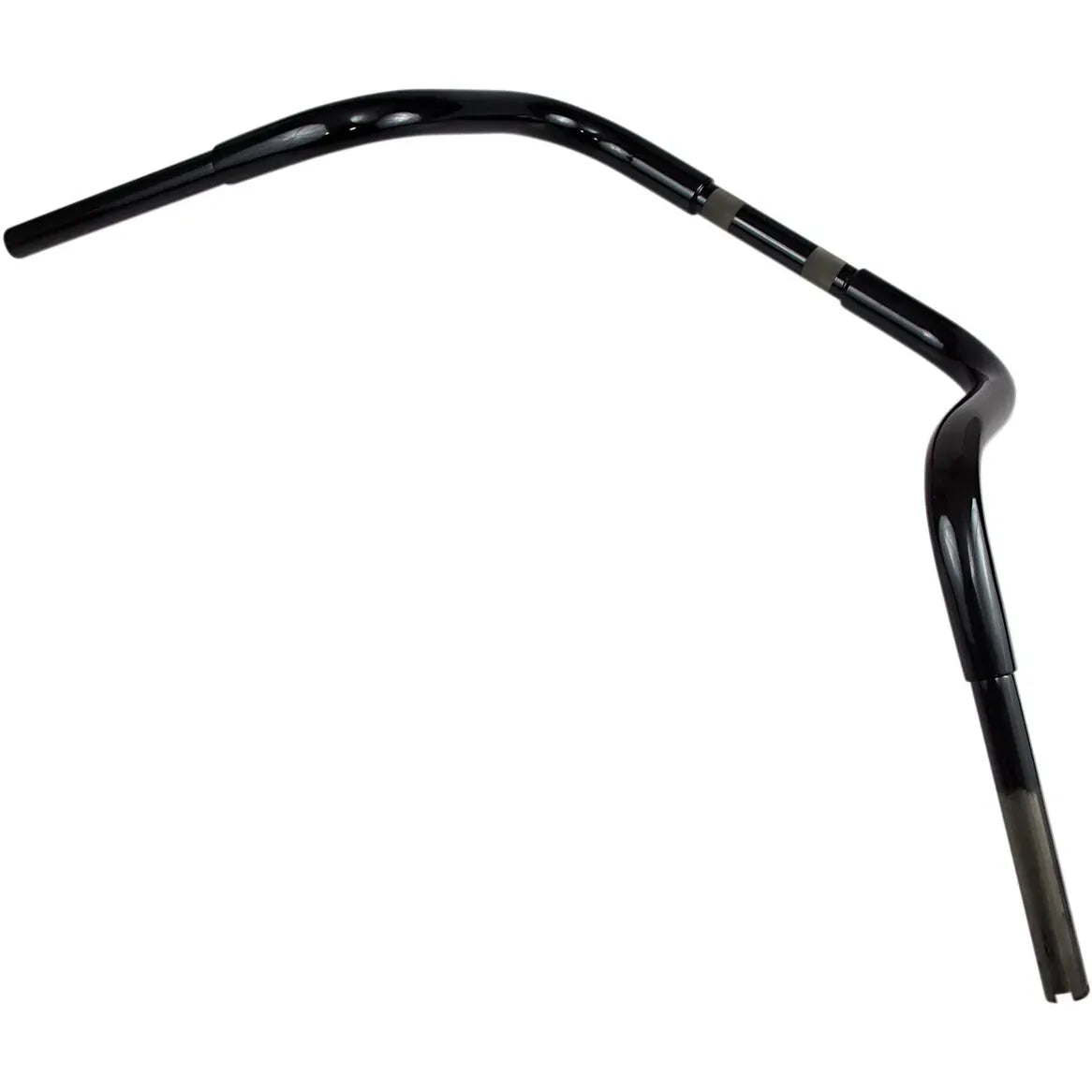 Buffalo Bagger Ape Lenker 1,25 Zoll 9,5 Zoll Schwarz glänzend für Harley-Davidson Touring mit E-Gas – Drag Specialties – Bild 2