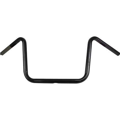 Wide Ape Lenker 1 Zoll 12 Zoll Schwarz glänzend für Harley-Davidson Street Glide und Touring (2008–2013) – Drag Specialties – Bild 1
