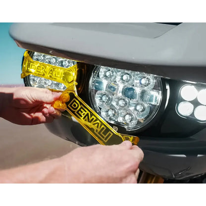 Full Deck LED-Scheinwerfer-Kit Schwarz für Harley-Davidson Road Glide (2024–2025) – Denali – Bild 5