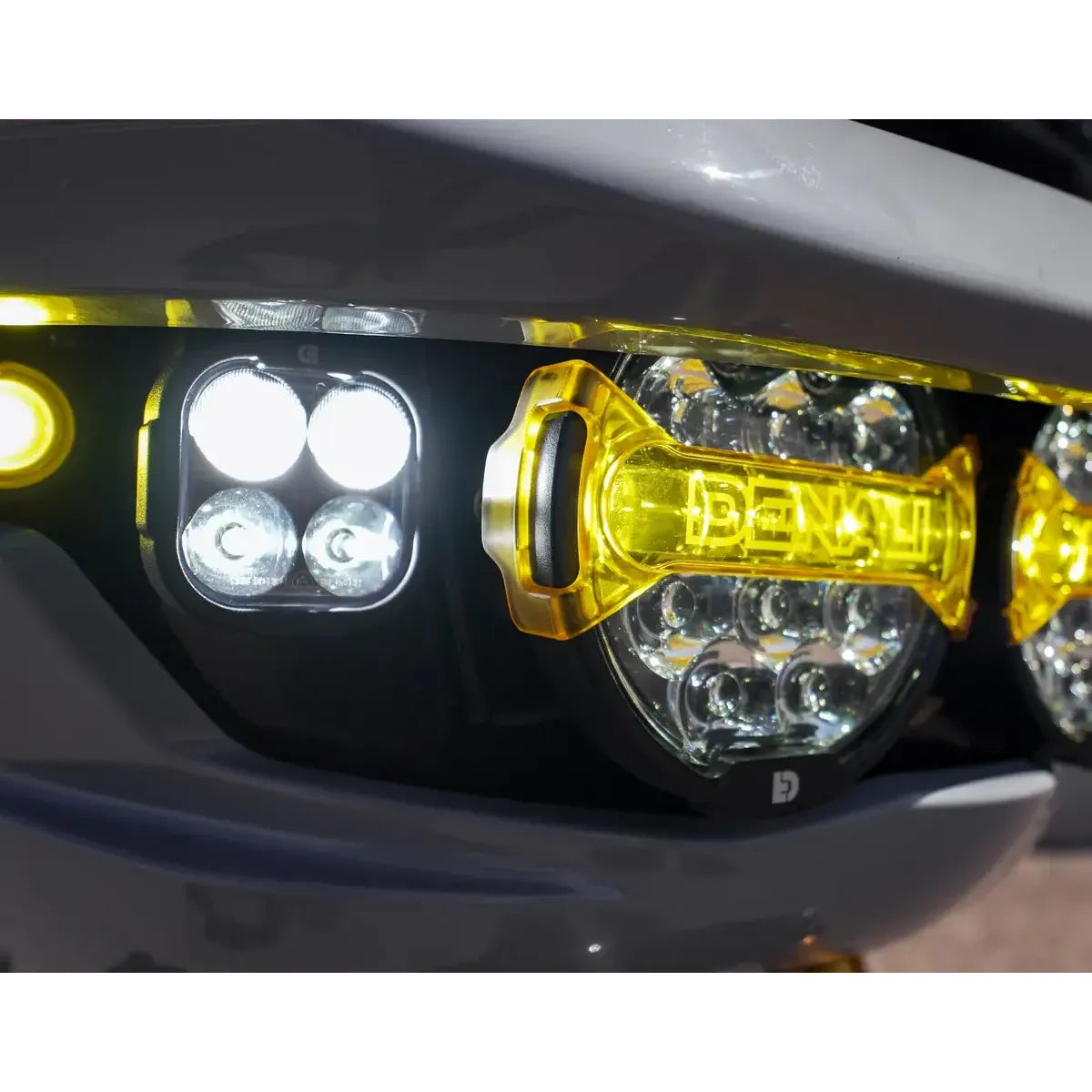 Full Deck LED-Scheinwerfer-Kit Schwarz für Harley-Davidson Road Glide (2024–2025) – Denali – Bild 6