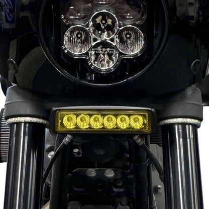 LED-Lichtleisten-Montagehalter Schwarz für Harley-Davidson Low Rider S (2020–2026) – Custom Dynamics – Bild 2