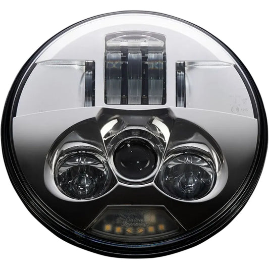 ProBeam LED-Scheinwerfer 7 Zoll Chrom ECE für Harley-Davidson Modelle – Custom Dynamics – Bild 1