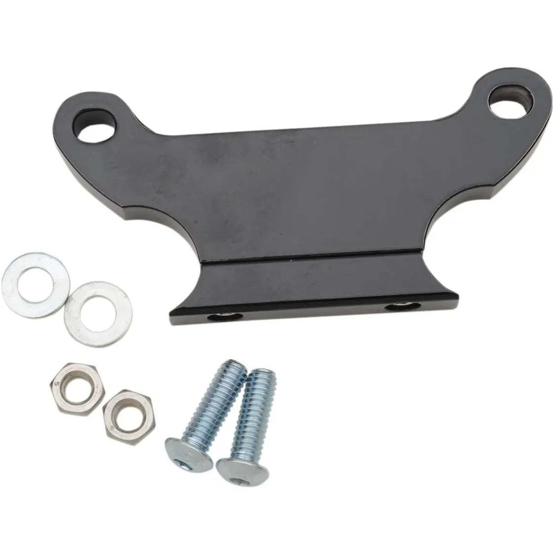 T-Bar Instrumentenhalter-Kit 1,25 Zoll Schwarz für Harley-Davidson Modelle – LA Choppers – Bild 1