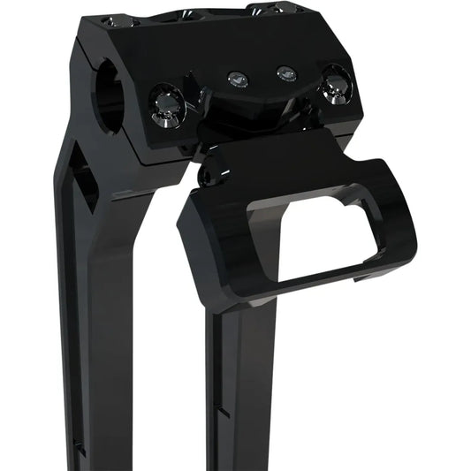 Instrumentenhalter Einzelanzeige Schwarz für Harley-Davidson Softail M8 (2018–2026) – LA Choppers – Bild 1
