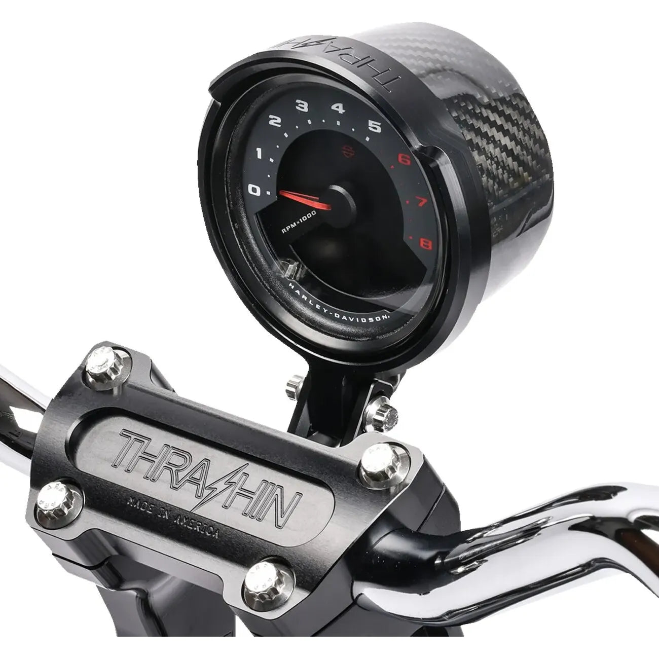 Instrumenten-Versatzkit Schwarz für Harley-Davidson Low Rider S und Low Rider ST (2020–2025) – Thrashin Supply Co. – Bild 6