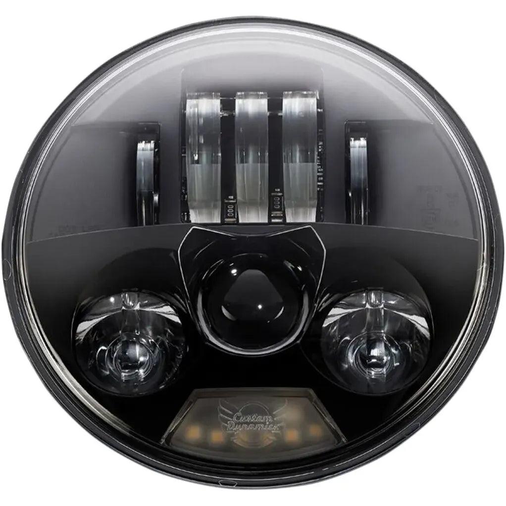 ProBeam LED-Scheinwerfer 5,75 Zoll Schwarz ECE für Harley-Davidson Modelle – Custom Dynamics – Bild 1
