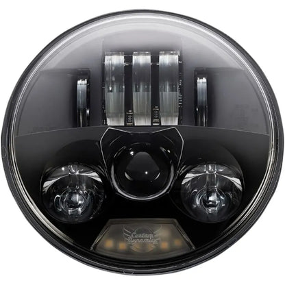 ProBeam LED-Scheinwerfer 5,75 Zoll Schwarz ECE für Harley-Davidson Modelle – Custom Dynamics – Bild 1
