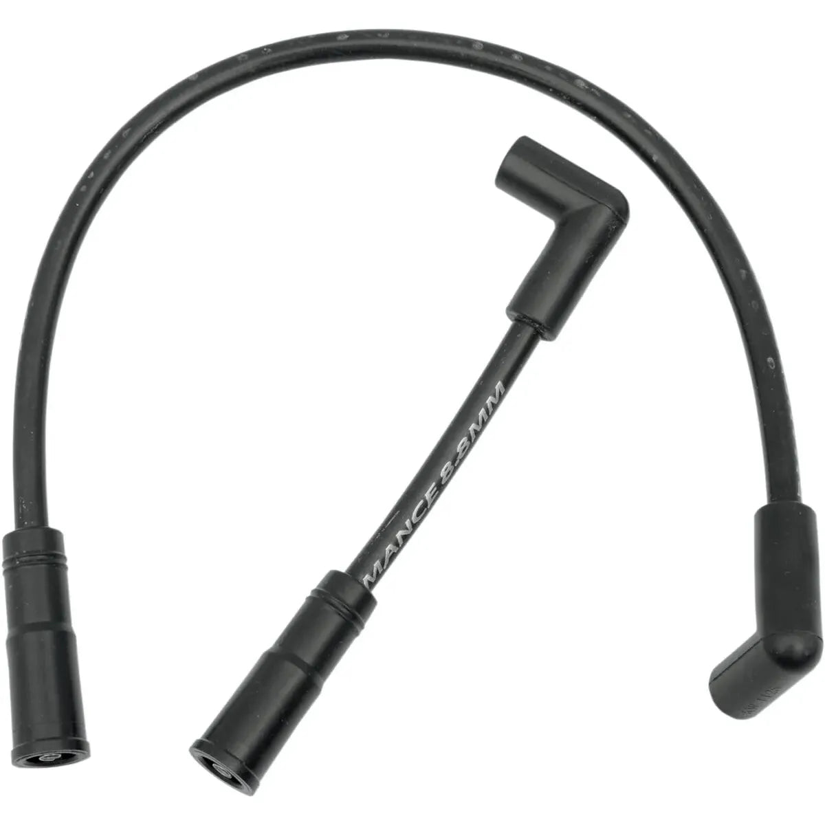Zündkerzenkabel 8,8 mm Schwarz für Harley-Davidson Dyna (1999–2017) – Drag Specialties – Bild 1