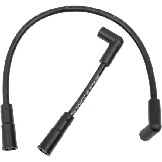Zündkerzenkabel 8,8 mm Schwarz für Harley-Davidson Dyna (1999–2017) – Drag Specialties – Bild 1