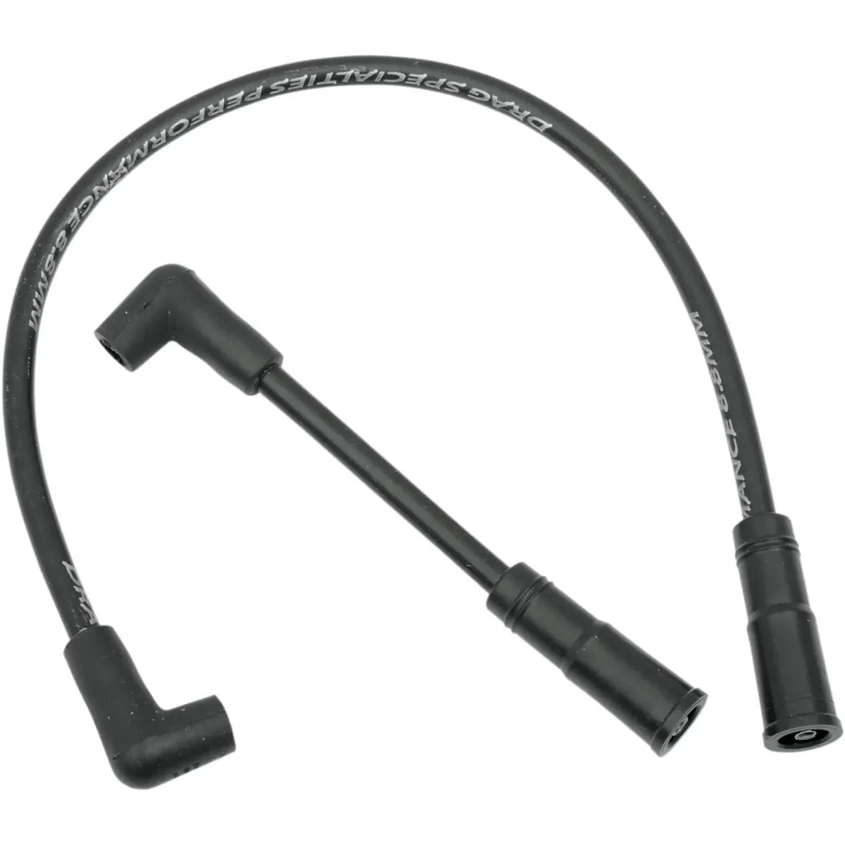 Zündkerzenkabel 8,8 mm Schwarz für Harley-Davidson Softail (2000–2017) – Drag Specialties – Bild 1