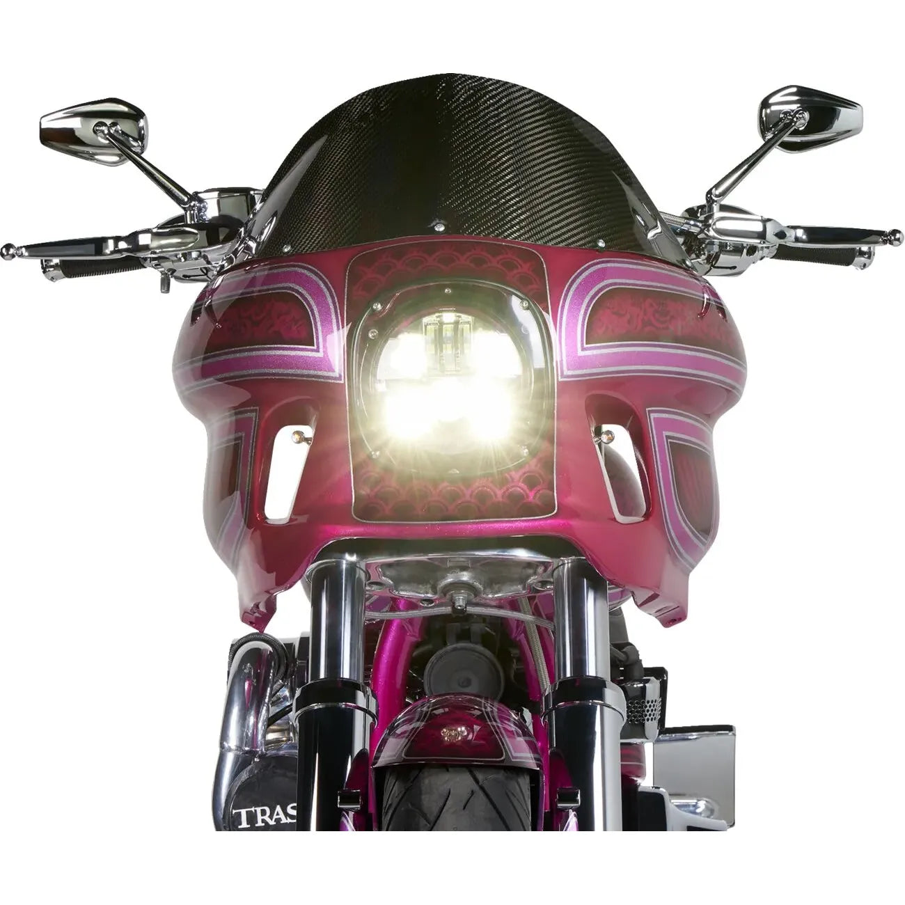 ProBeam LED-Scheinwerfer 5,75 Zoll Chrom für Harley-Davidson Modelle – Custom Dynamics – Bild 2