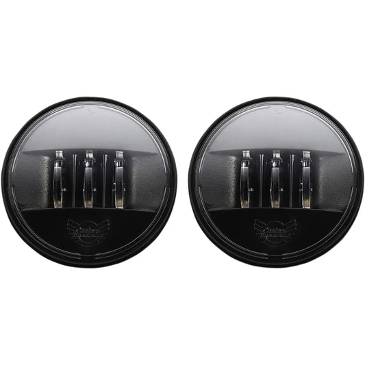 ProBeam LED-Zusatzscheinwerfer 4,5 Zoll Schwarz ECE für Harley-Davidson Touring und Road King – Custom Dynamics – Bild 1