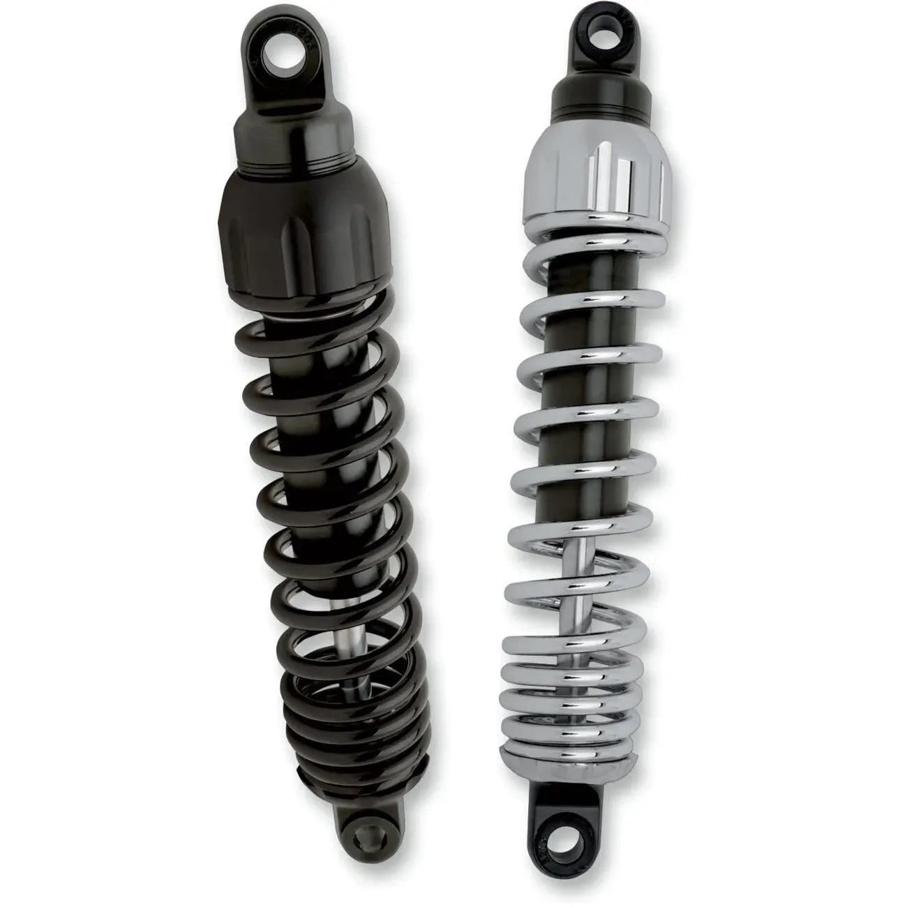 Progressive Suspension 444 Series Stoßdämpfer 12 zoll verchromt für Harley-Davidson DYNA FXR FL – Ansicht 1