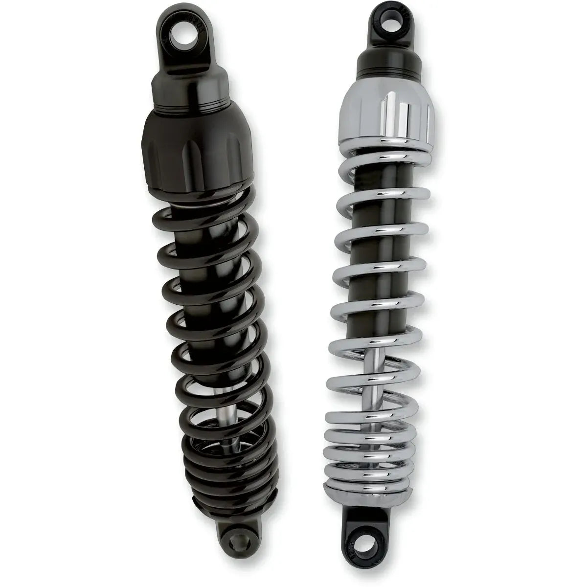 Progressive Suspension 444 Series Stoßdämpfer 12 zoll verchromt für Harley-Davidson DYNA FXR FL – Ansicht 2