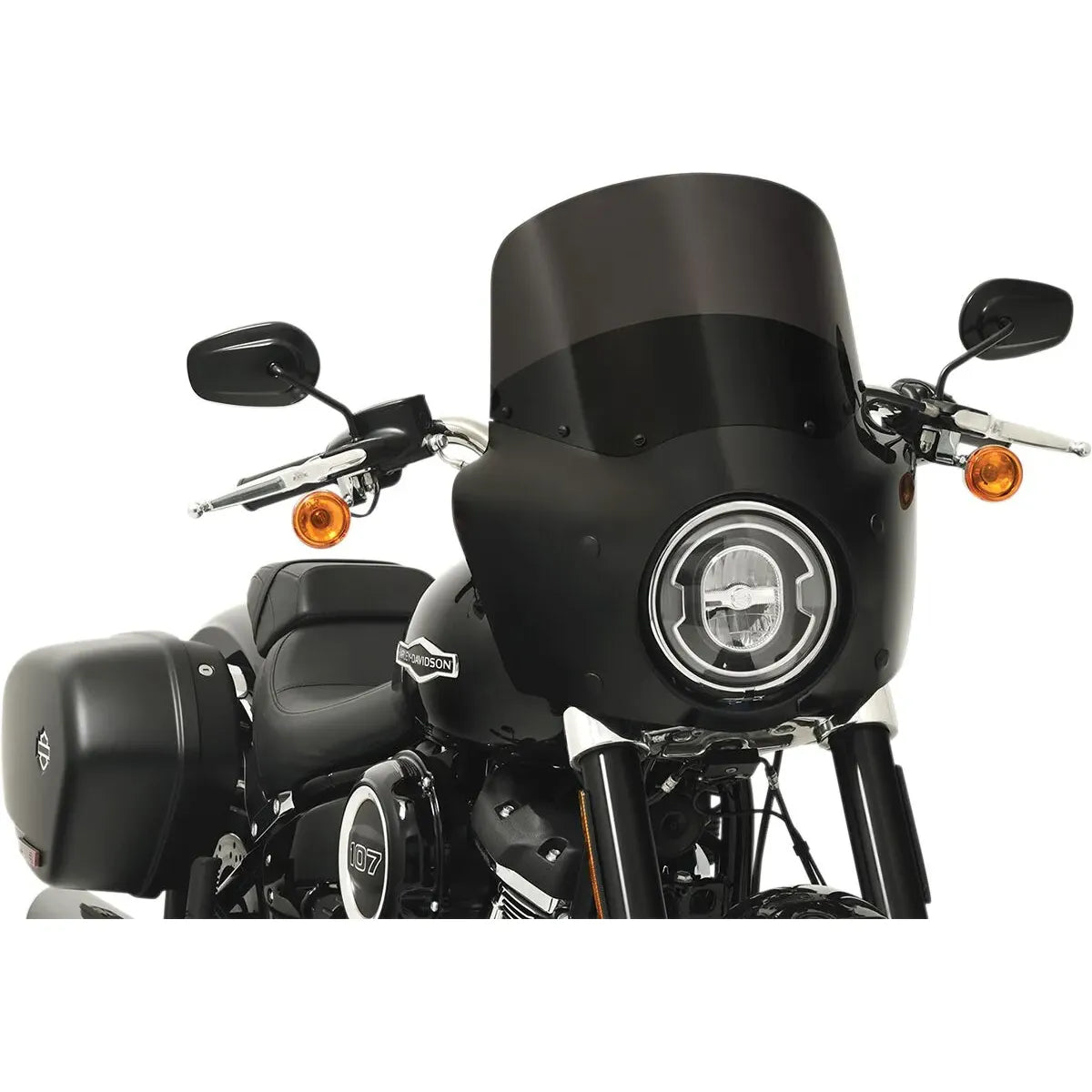 ROAD WARRIOR VERKLEIDUNG SCHWARZ – SPORT GLIDE (2018–2024) / SOFTAIL SLIM (2018–2021) – PRODUKTFOTO