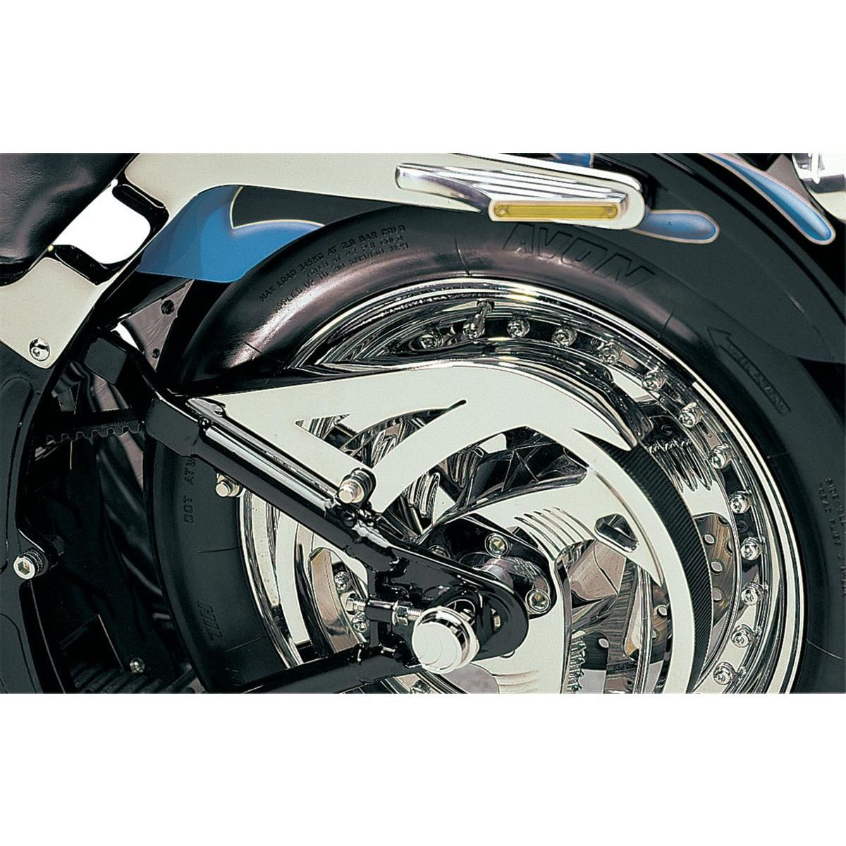 Shorty-Riemenabdeckung Chrom für Softail 1986–1999