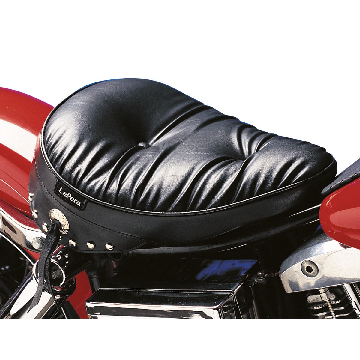 Solositz Sanora mit Schürze für Harley-Davidson FX/FL – Regal Plush mit Schürze