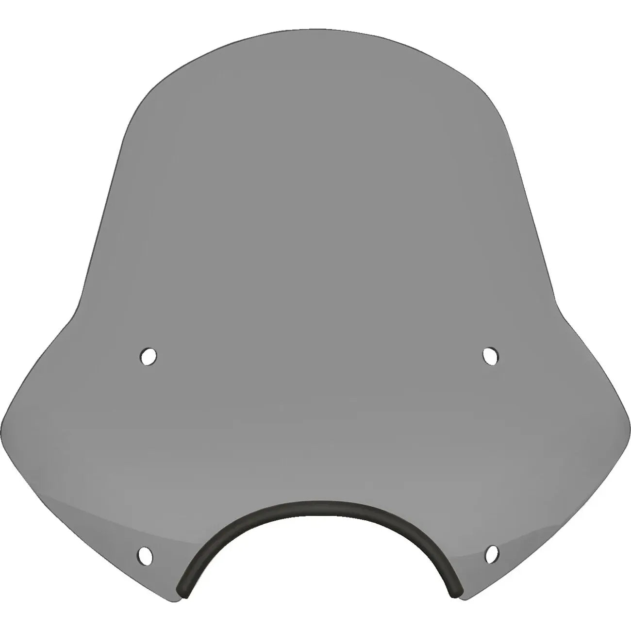 SPEED DEMON SPORTSHIELD 17 ZOLL LIGHT BLACK SMOKE, 9-ZOLL-AUSSCHNITT – DYNA / SOFTAIL (1991–2024, MODELLABHÄNGIG) – PRODUKTFOTO
