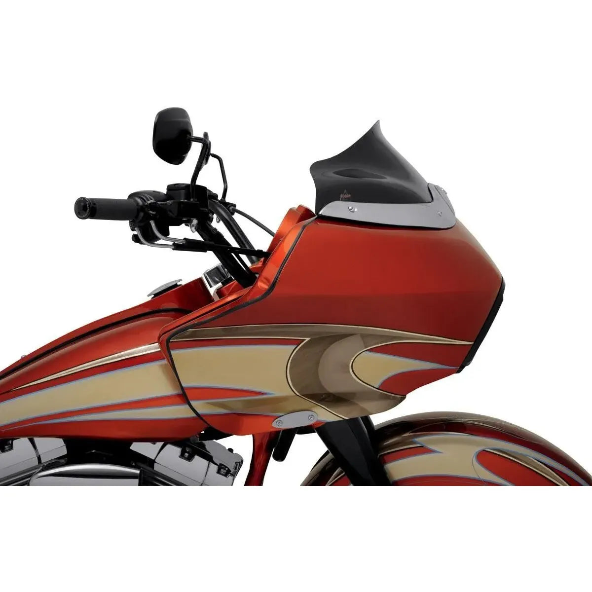 SPORT FLARE WINDSCHILD 8 ZOLL DARK SMOKE – ROAD GLIDE (1998–2013) – PRODUKTFOTO