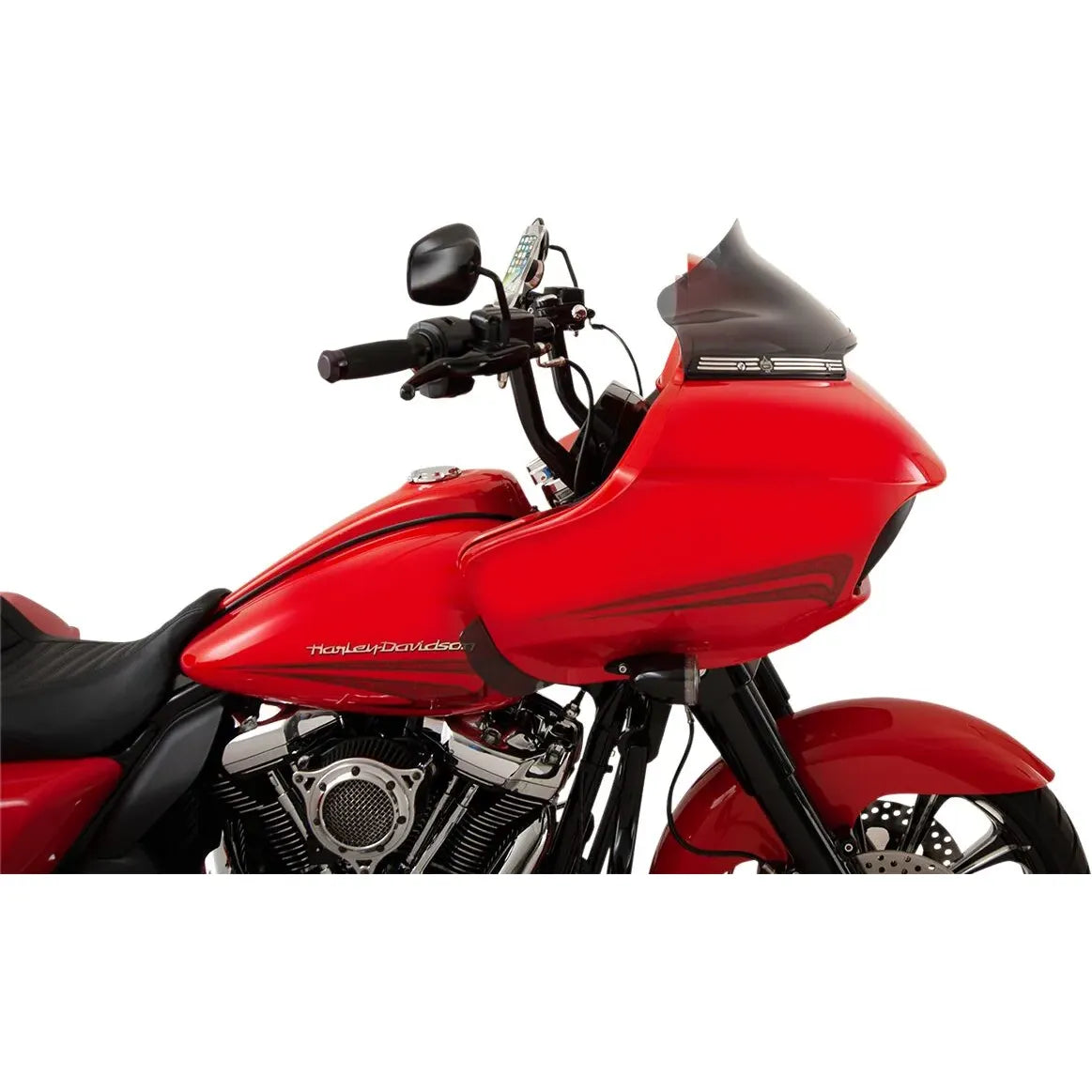 SPORT FLARE WINDSCHILD 9 ZOLL DARK SMOKE – ROAD GLIDE (2015–2023) – PRODUKTFOTO