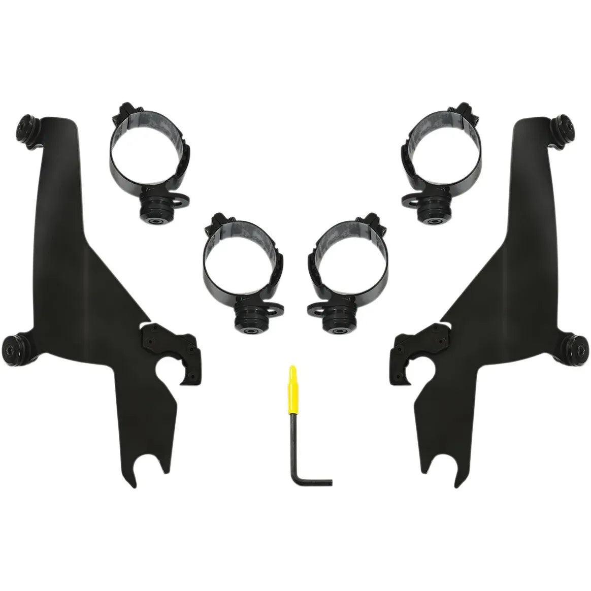 SPORTSHIELD MONTAGESATZ SCHWARZ – LOW RIDER S (2020–2024) / SPORT GLIDE (2018–2024) – PRODUKTFOTO