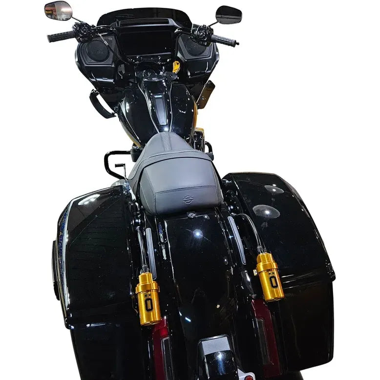 Öhlins STX36 Pro Blackline Stoßdämpfer 12,22 Zoll für Harley-Davidson Touring – Ansicht 4