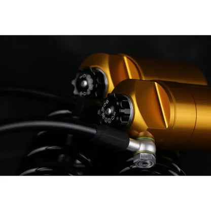 Öhlins STX36 Pro Blackline Stoßdämpfer 12,93 Zoll für Harley-Davidson Touring – Ansicht 6