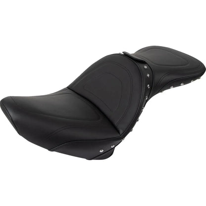 SADDLEMEN Explorer Special Sitzbank für Harley-Davidson Softail – Vorderansicht