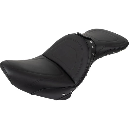 SADDLEMEN Explorer Special Sitzbank für Harley-Davidson Softail – Vorderansicht