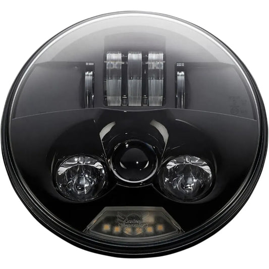 7-Zoll ProBeam LED-Scheinwerfer schwarz mit E-Prüfzeichen für Harley-Davidson Softail