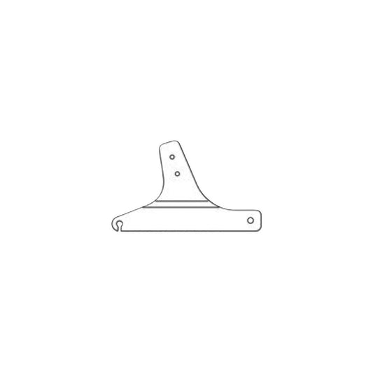 Sissybar-Seitenplatten chrom für Harley-Davidson FL Softail 1988–1999