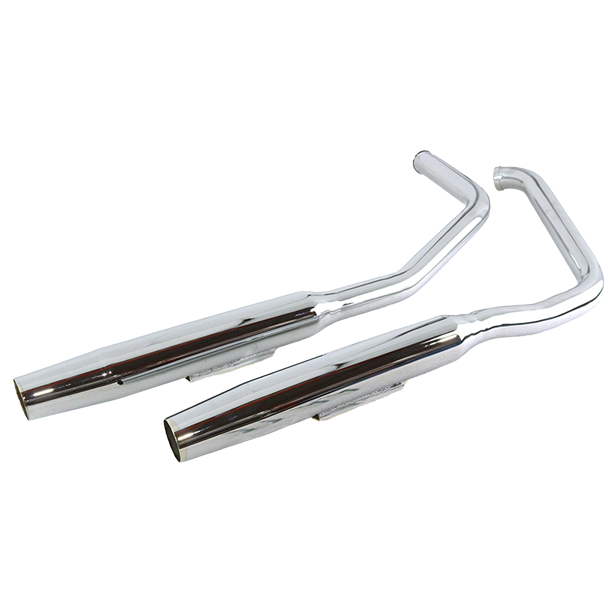 V-Twin Tapered Auspuffanlage mit zwei langen Schalldämpfern für FXR 1984–1994